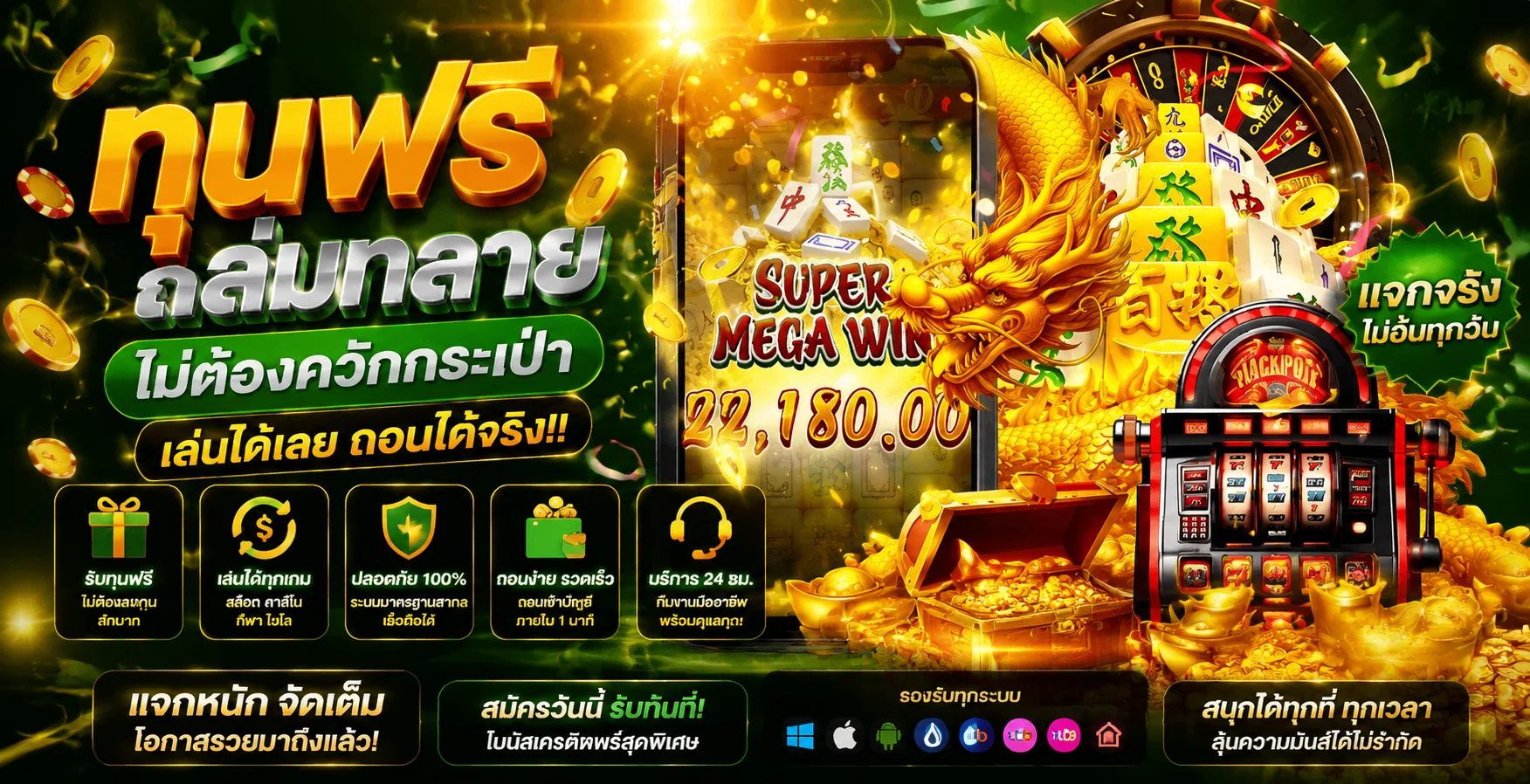 ทดลองเล่นสล็อต PG Soft ฟรีบน roll88
